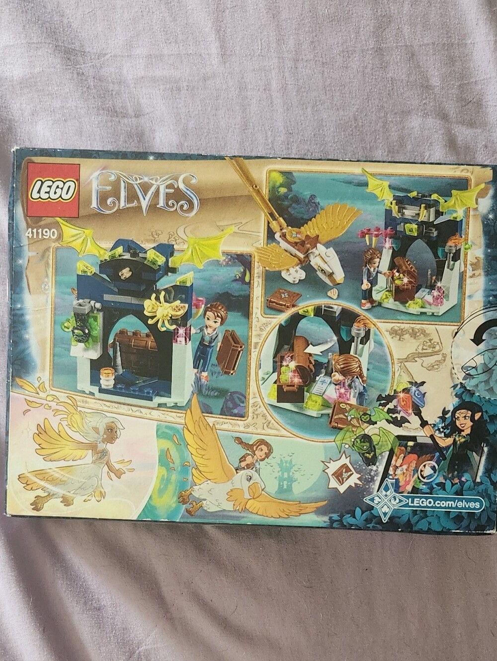Lego ELVES 41190 EMILY JONES & the EAGLE GETAWAY Brand New Condition/Sealed - Picture 2 of 3